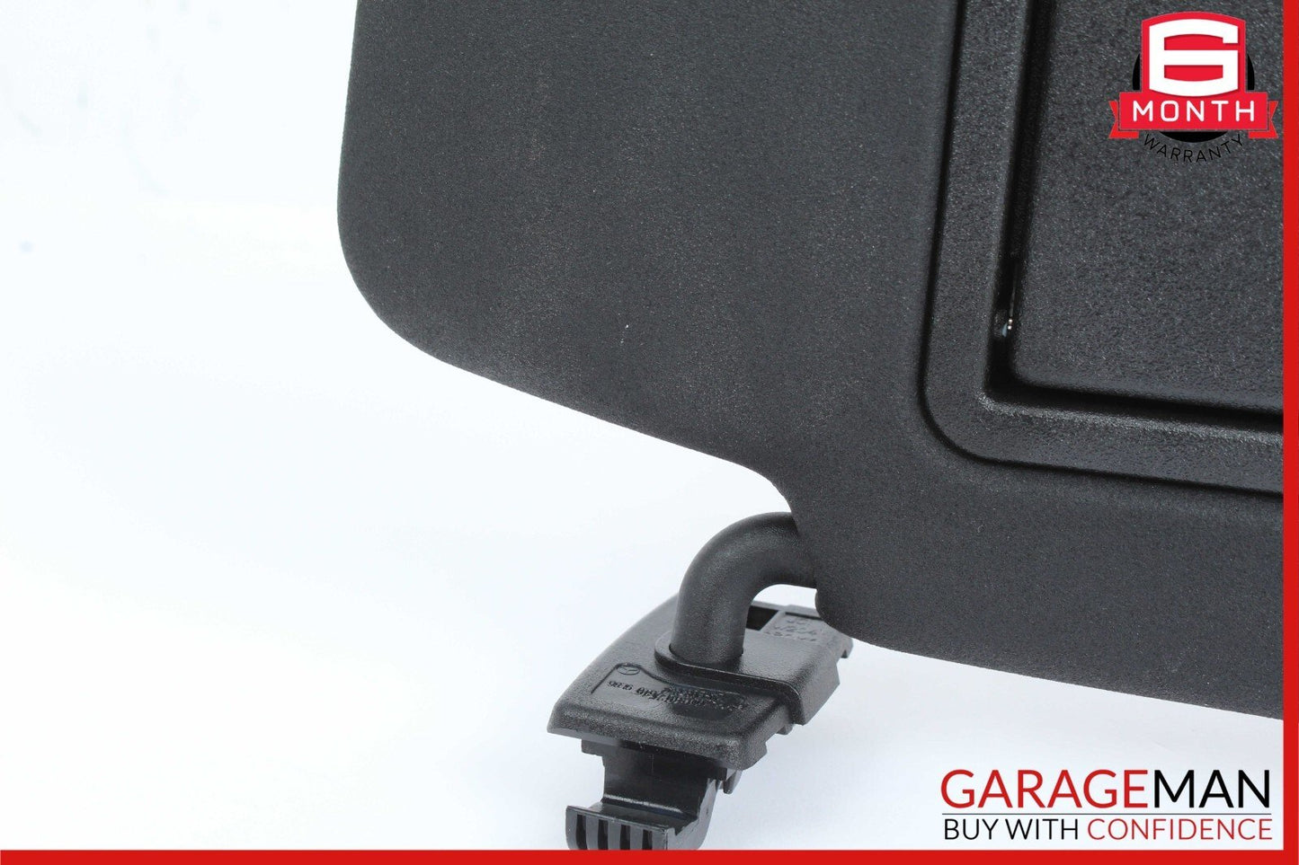 08-14 Mercedes C250 C300 C350 Front Right Side Sunvisor Sun Visor Cover Black