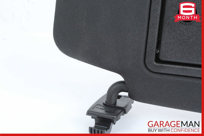 08-14 Mercedes C250 C300 C350 Front Right Side Sunvisor Sun Visor Cover Black