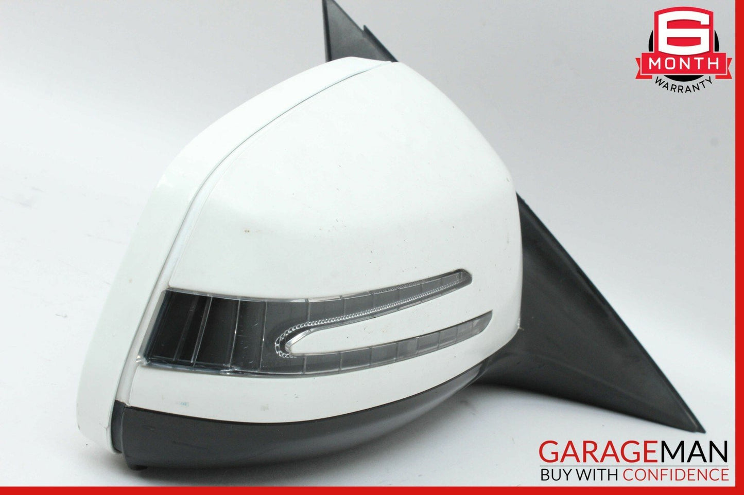 10-11 Mercedes W204 C280 C300 Front Right Side Mirror Door Rear View White