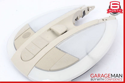 06-11 Mercedes W219 CLS500 Front Overhead Dome Light Sunroof Switch Beige OEM