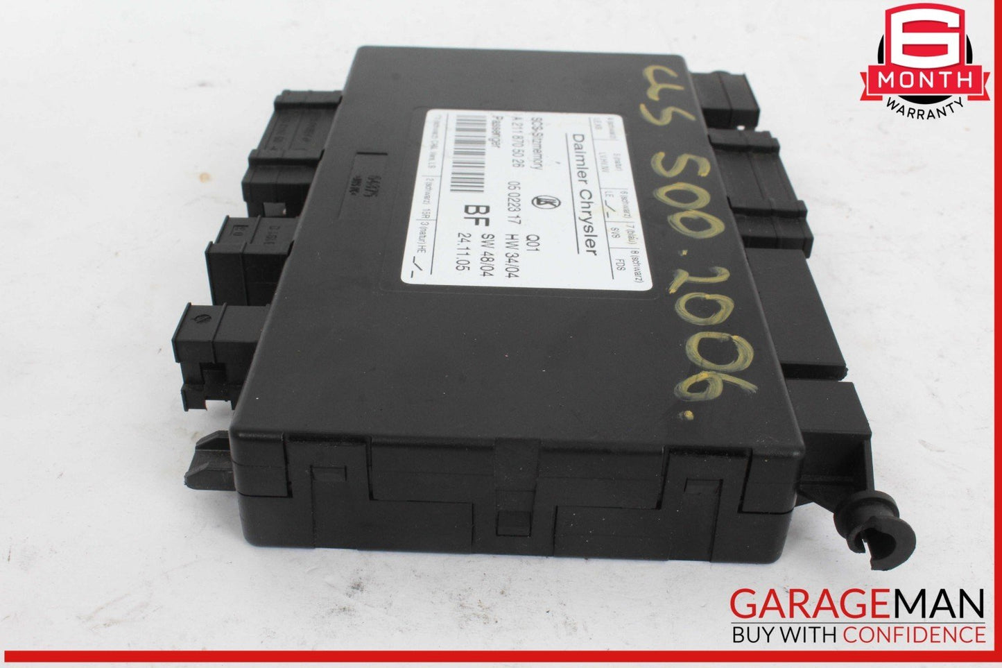 03-12 Mercedes W219 CLS500 E550 ML350 Front Right Seat Control Module OEM