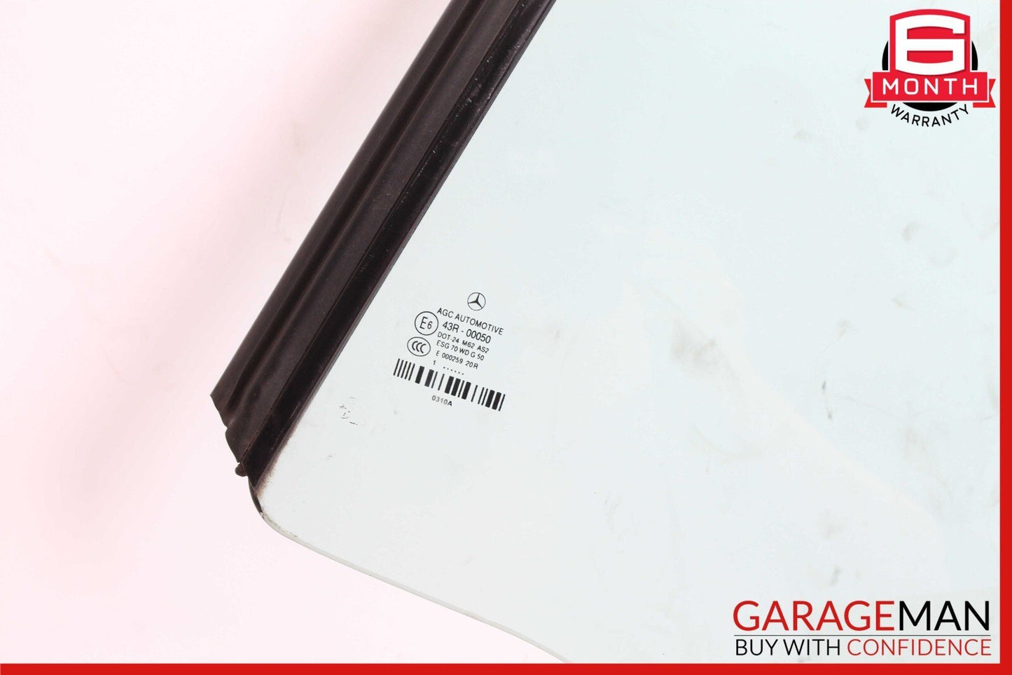 10-13 Mercedes W207 E350 E550 Coupe Rear Left Driver Quarter Window Glass OEM