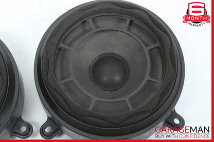 01-07 Mercedes W203 C230 Front Right & Left Side Door Audio Speaker Set of 2 OEM