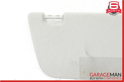 07-13 Mercedes CL600 S550 Front Left Sun Visor Sunvisor Shade Cover Grey Suede