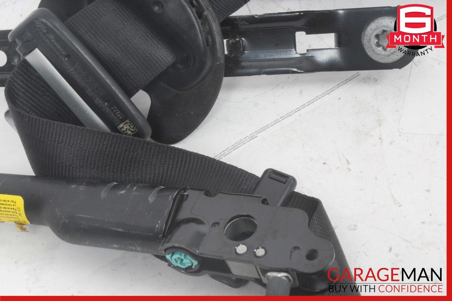 17-23 Alfa Romeo Stelvio Front Right Seatbelt Seat Belt Retractor OEM