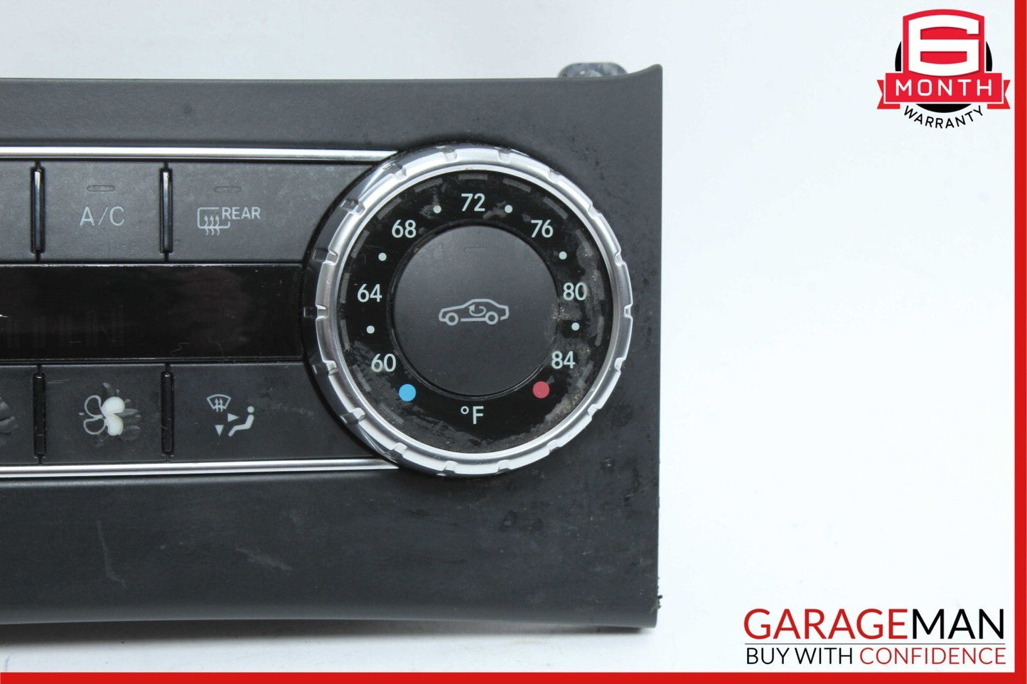 12-14 Mercedes C250 C350 AC A/C Climate Temperature Heater Switch Control Panel