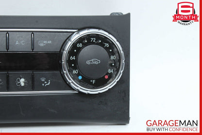 12-14 Mercedes C250 C350 AC A/C Climate Temperature Heater Switch Control Panel