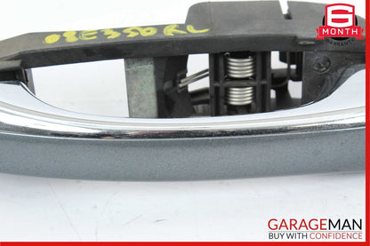 03-09 Mercedes W211 E63 AMG E350 Rear Left Side Exterior Door Handle Flintgray