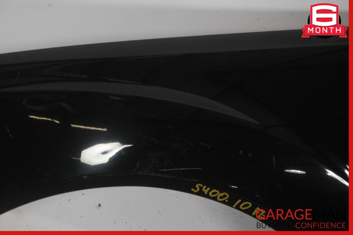 07-13 Mercedes W221 S550 S400 S450 Front Left Side Wing Fender Panel Cover Black