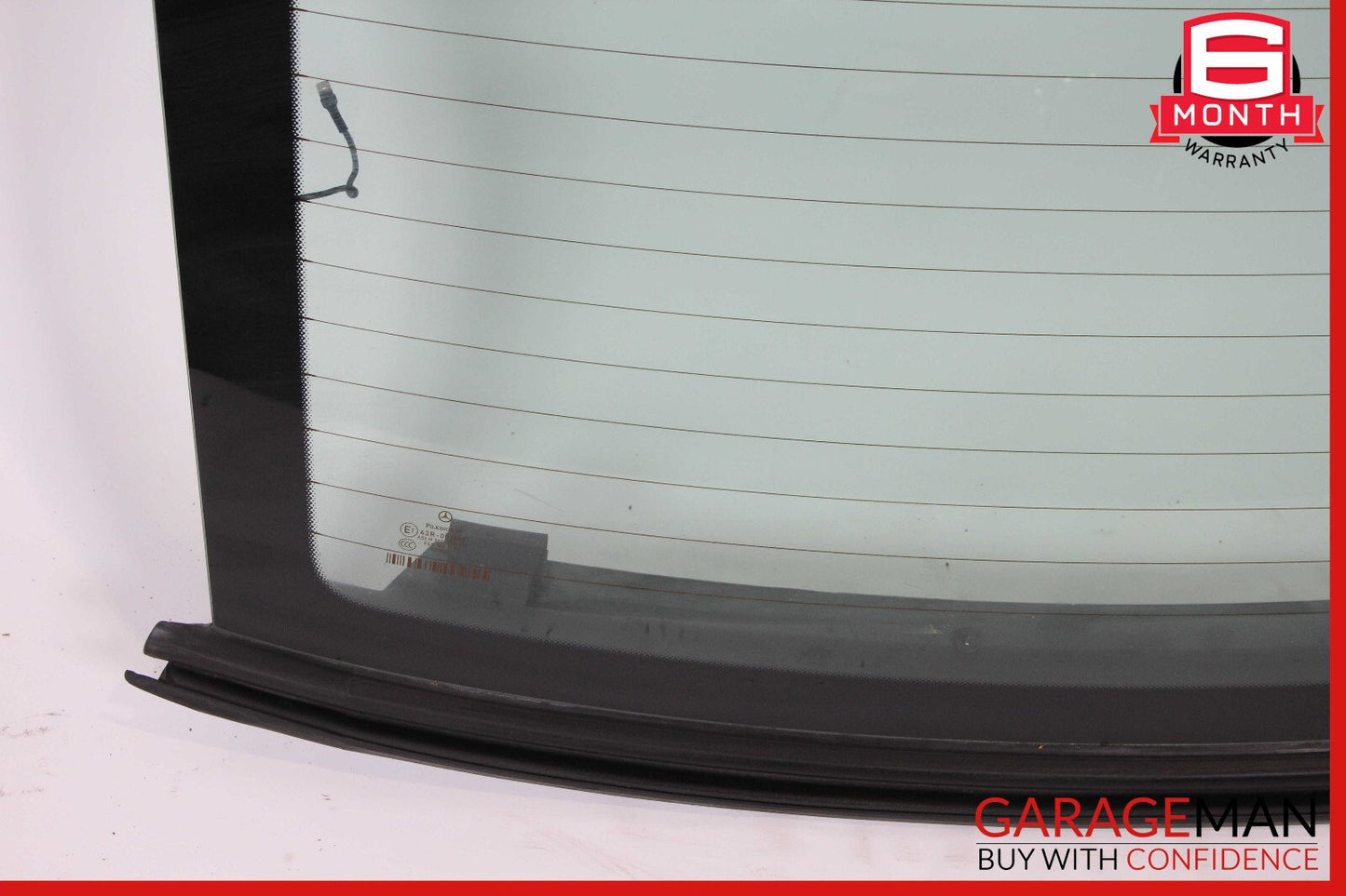 12-20 Mercedes R172 SLK250 SLC300 Rear Back Windshield Glass Assembly OEM