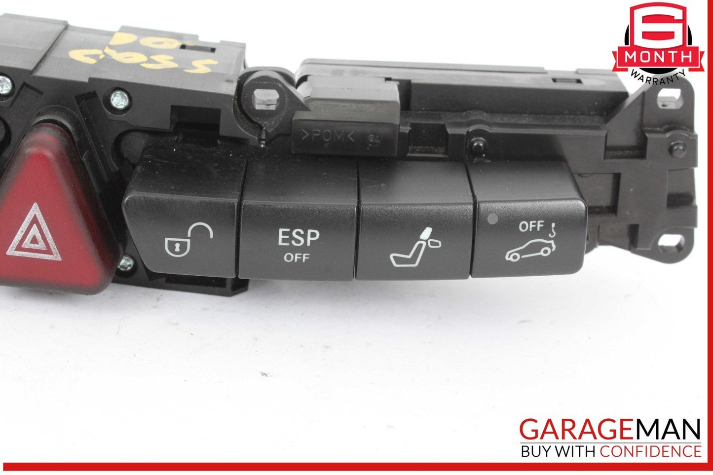03-06 Mercedes W220 S500 4MATIC Center Dashboard Control Switch 2208217758 OEM