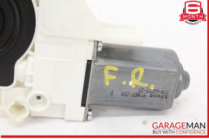 11-18 Porsche Cayenne 958 Front Right Passenger Side Window Regulator Motor OEM