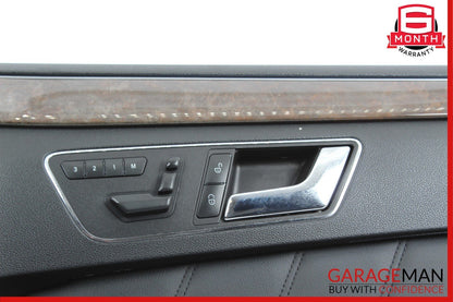 10-13 Mercedes W212 E350 E550 Front Right Interior Door Panel Assembly Black