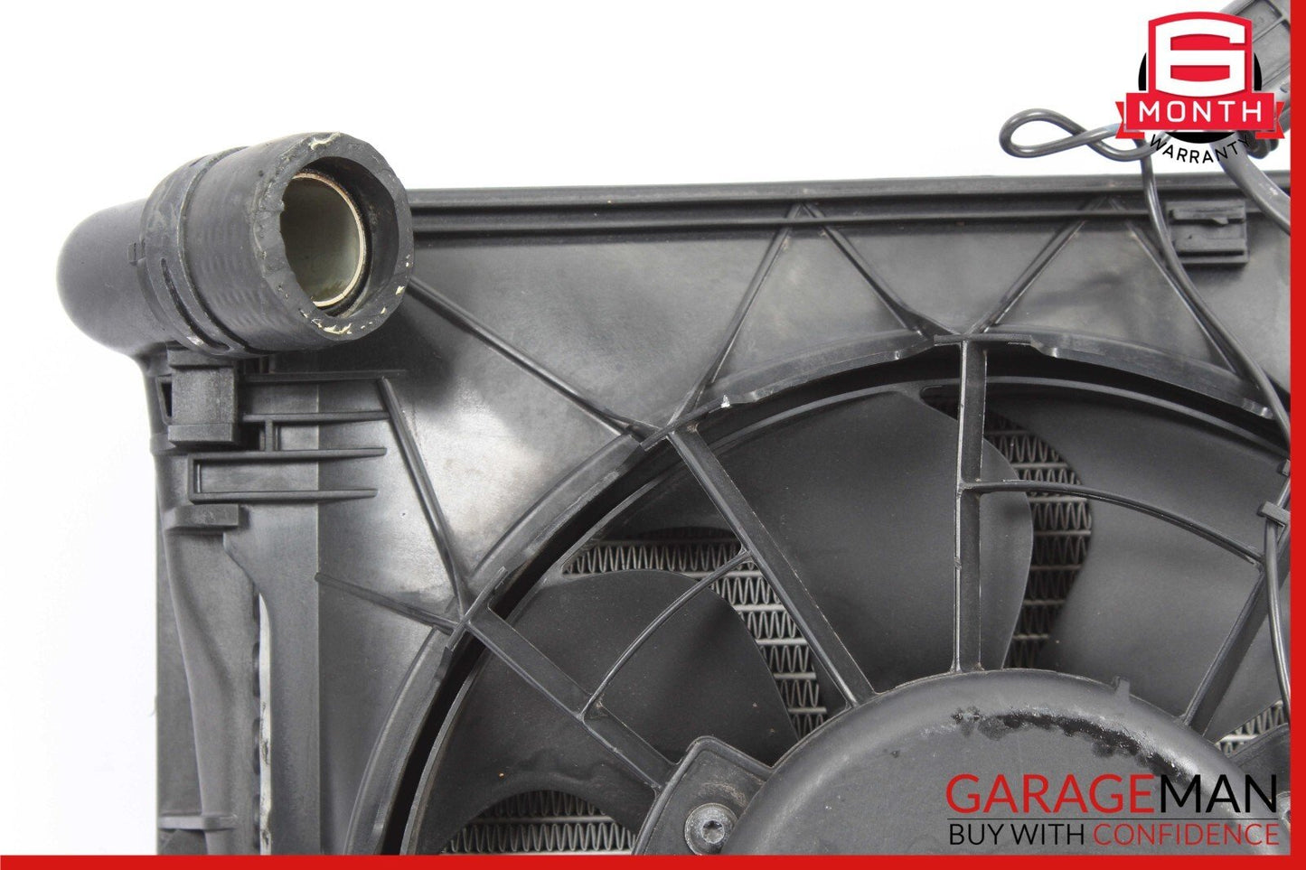 97-05 Porsche Boxster 986 Engine A/C Cooling Radiator Condenser Fan Assembly OEM