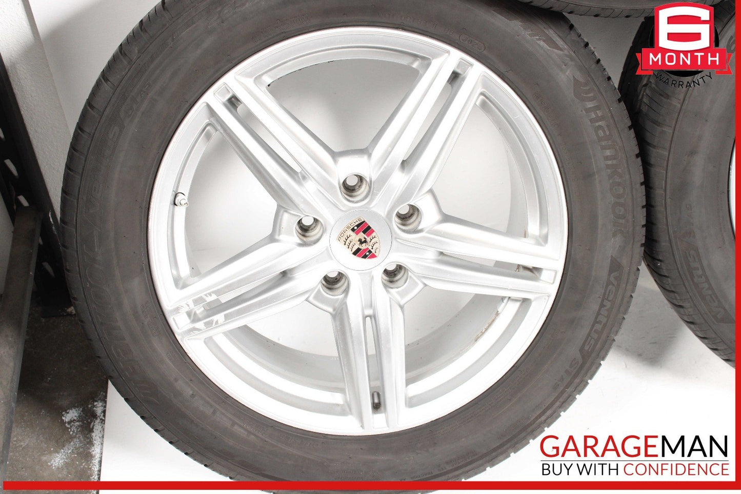 11-18 Porsche Cayenne 958 8.5x19 19" Complete Wheel Tire Rim Set of 4 Pc OEM