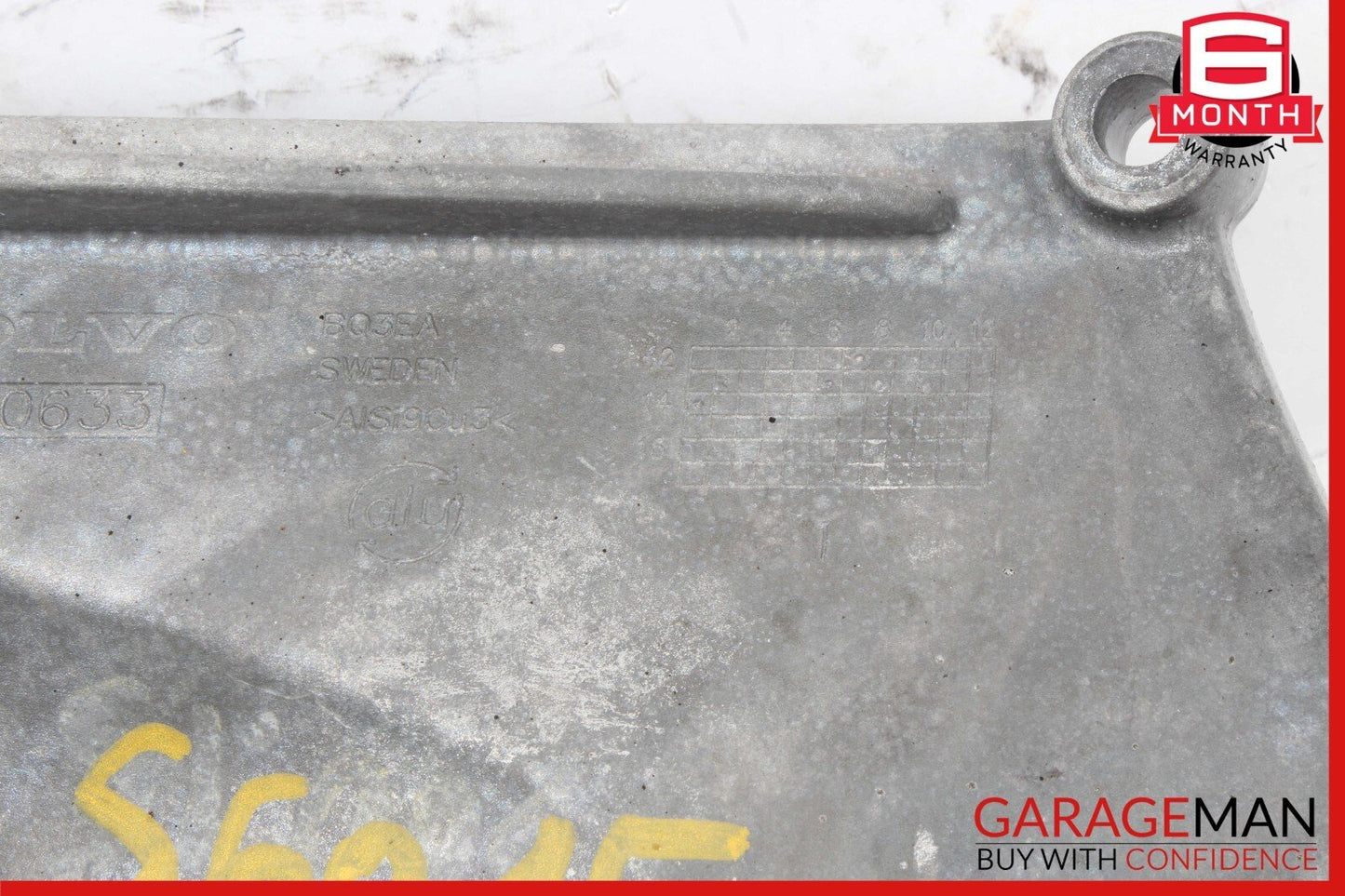 14-25 Volvo S60 Catalytic Converter Lower Mount Bracket 31370633 OEM