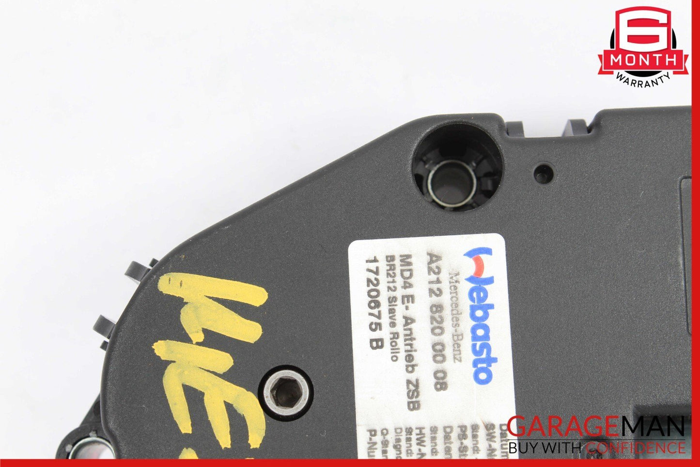 10-17 Mercedes W212 E350 E550 Roof Sun Shade Screen Roller Blind Motor Unit OEM