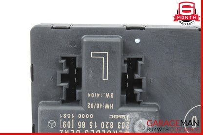 01-07 Mercedes W203 C230 C350 Front Left Driver Side Door Control Module Unit