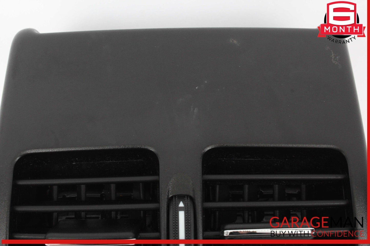 08-17 Mercedes W204 C250 E350 Rear Center Console AC Air Vent Trim Black OEM