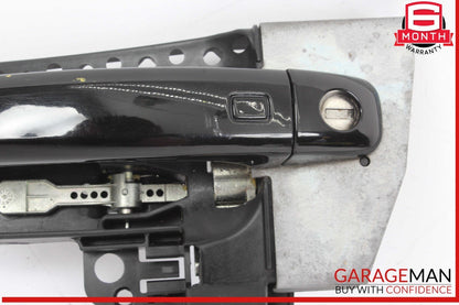 09-16 Audi S4 Front Left Driver Side Exterior Door Handle Black OEM