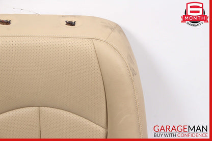 07-09 Mercedes W211 E350 Front Left/Right Top Upper Seat Cushion Cover Beige OEM