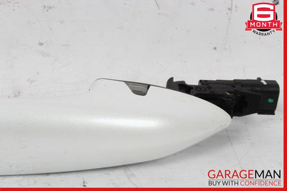 17-19 Alfa Romeo Giulia Rear Left Driver Side Exterior Door Handle White OEM