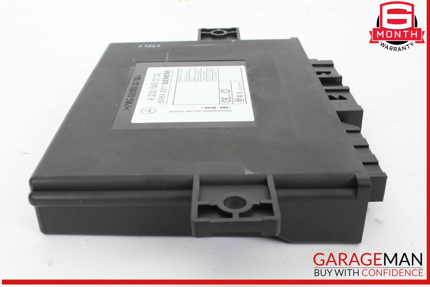 00-03 Mercedes R230 SL500 CL55 Keyless Go Entry Control Module 2305450132 OEM