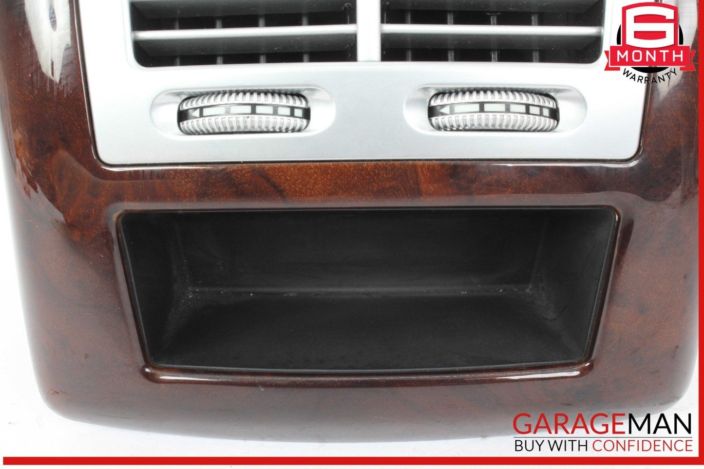 07-13 Mercedes W221 S550 Rear Center Console AC A/C Air Vent Trim 2216801639 OEM