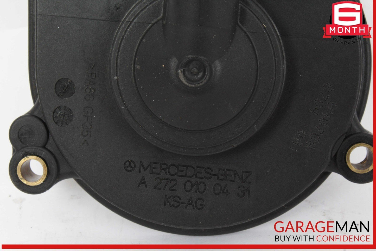 05-14 Mercedes W221 S550 E350 Engine PCV Crankcase Vent Valve Oil Separator OEM