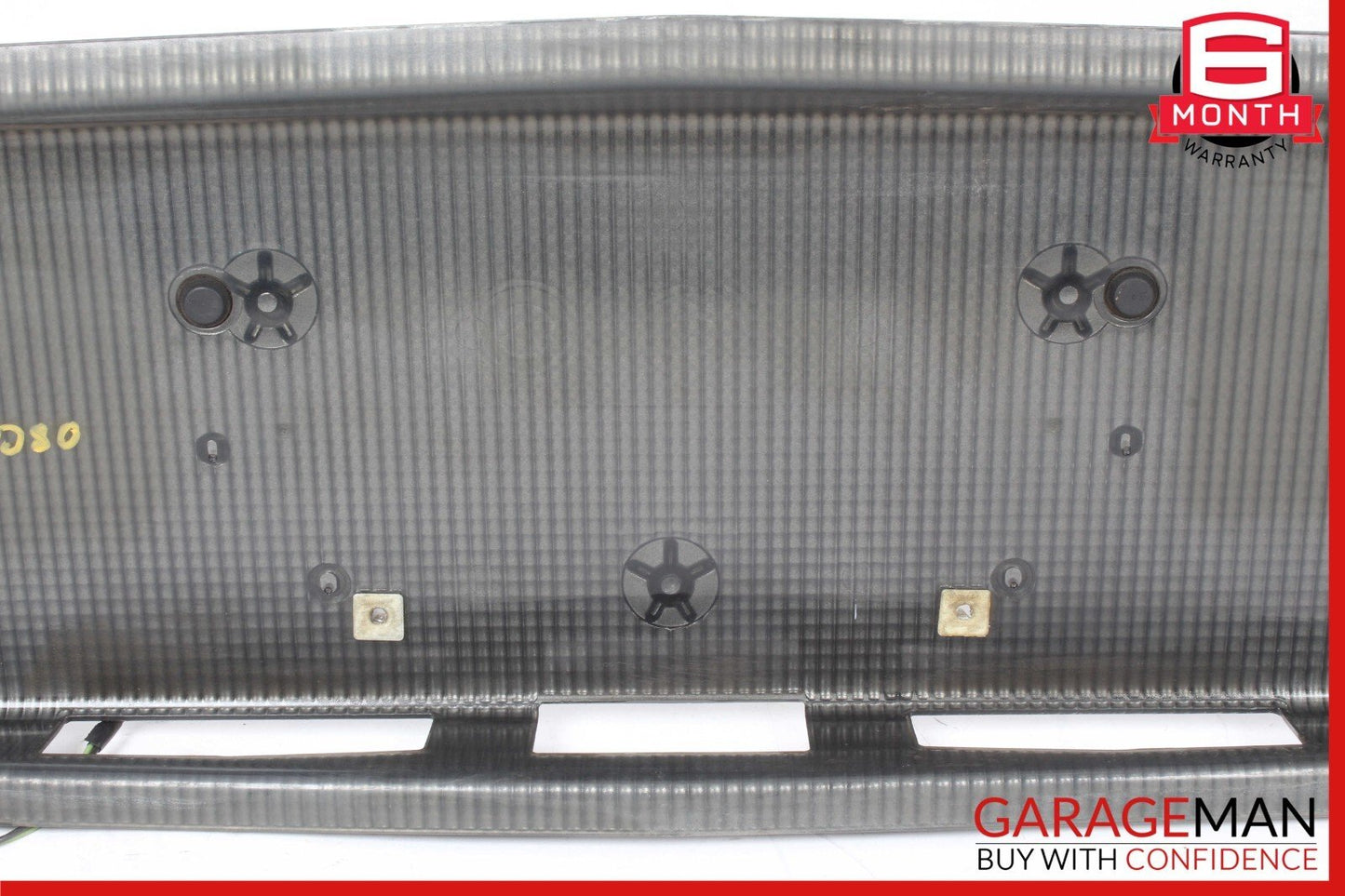 04-09 Cadillac XLR Rear Trunk Lid License Plate Light 10355557 OEM
