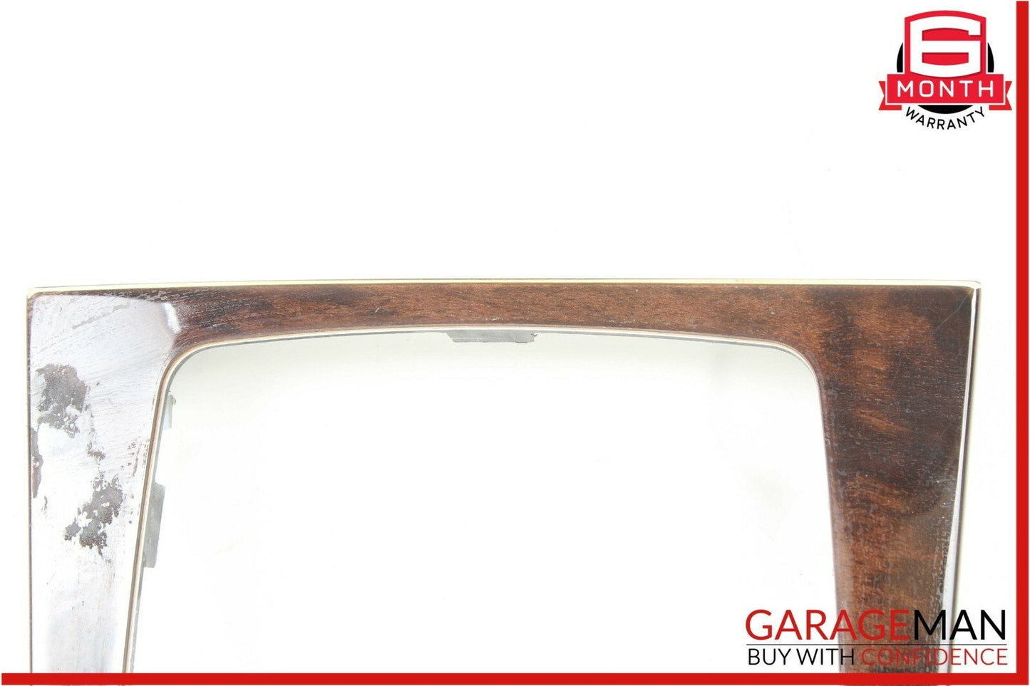 10-13 Mercedes W207 E350 E550 Center Console Shift Shifter Bezel Trim Wood OEM