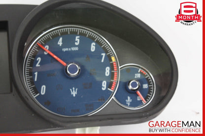 08-11 Maserati GranTurismo M145 Instrument Cluster Speedometer OEM