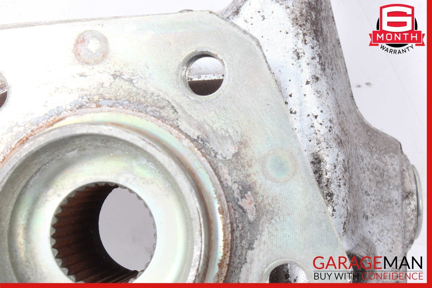 03-10 Maserati Quattroporte M139 Front Left Side Spindle Knuckle Hub OEM