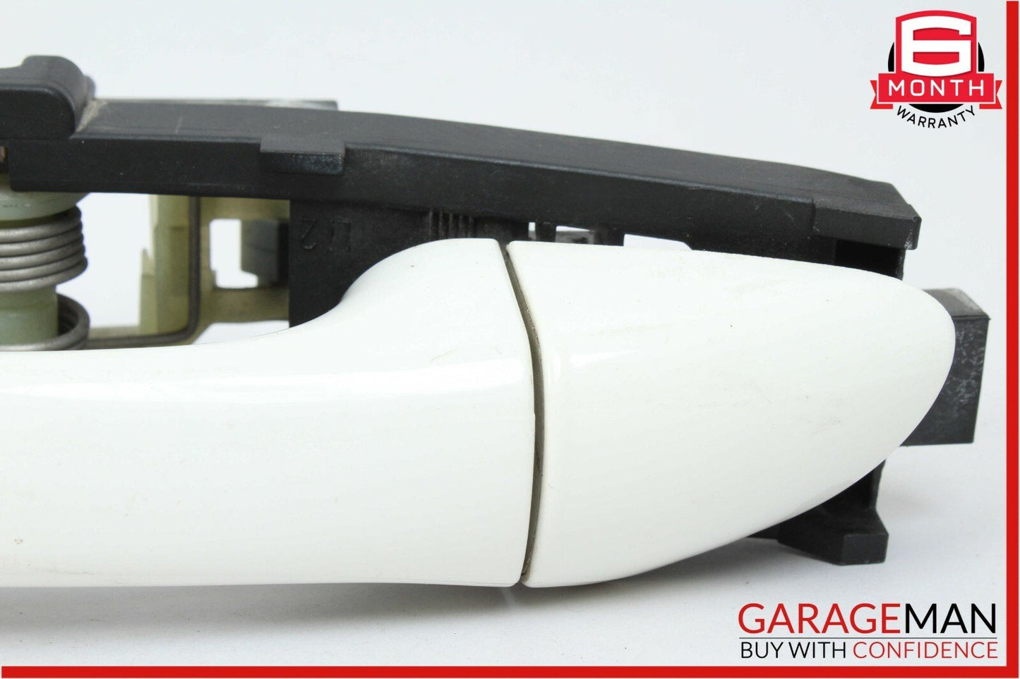05-07 Mercedes W203 C230 C55 AMG Rear Left Side Exterior Door Handle White OEM
