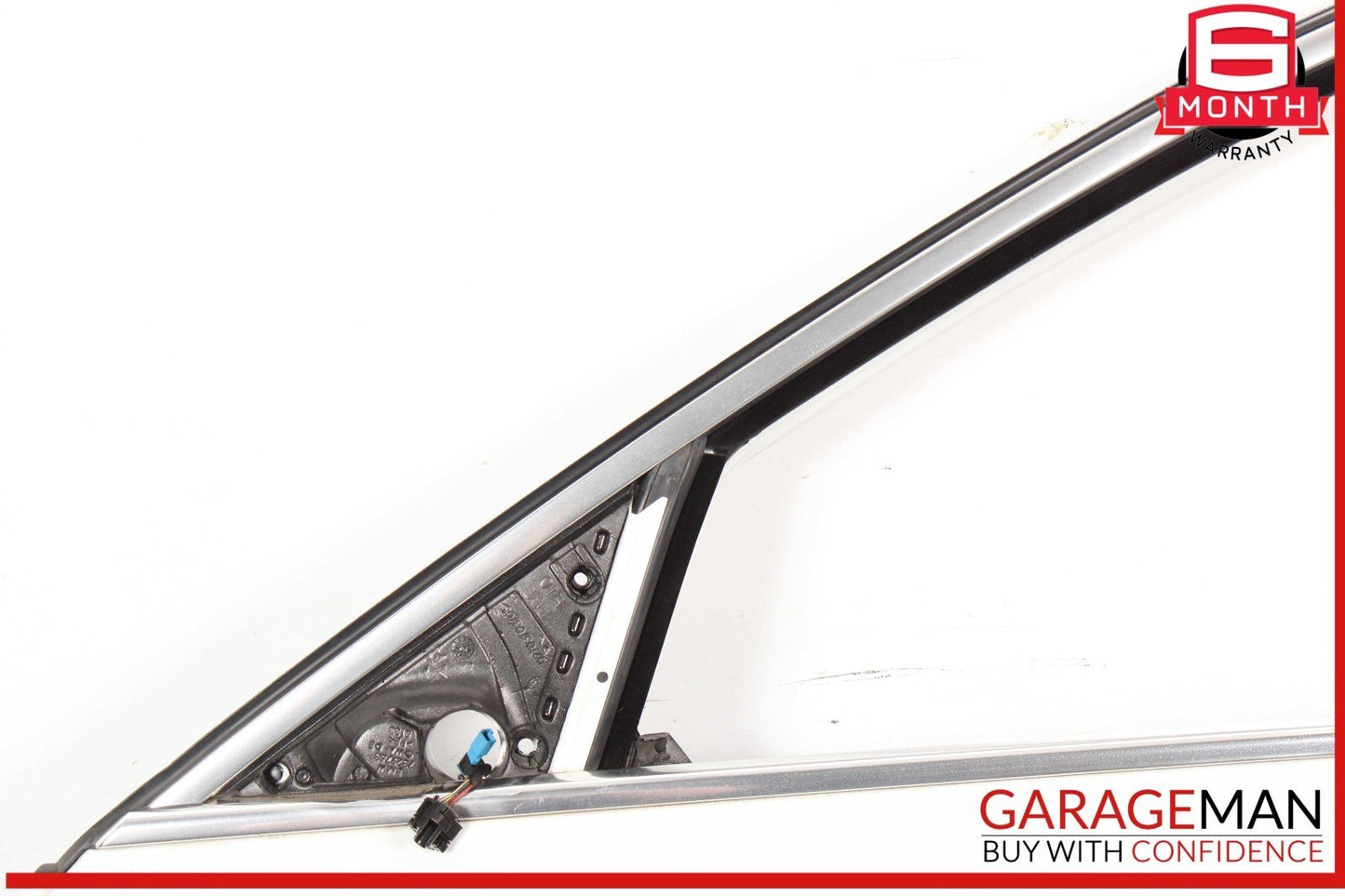 11-16 BMW 528i 535i 550i Front Left Driver Side Door Shell Panel White OEM