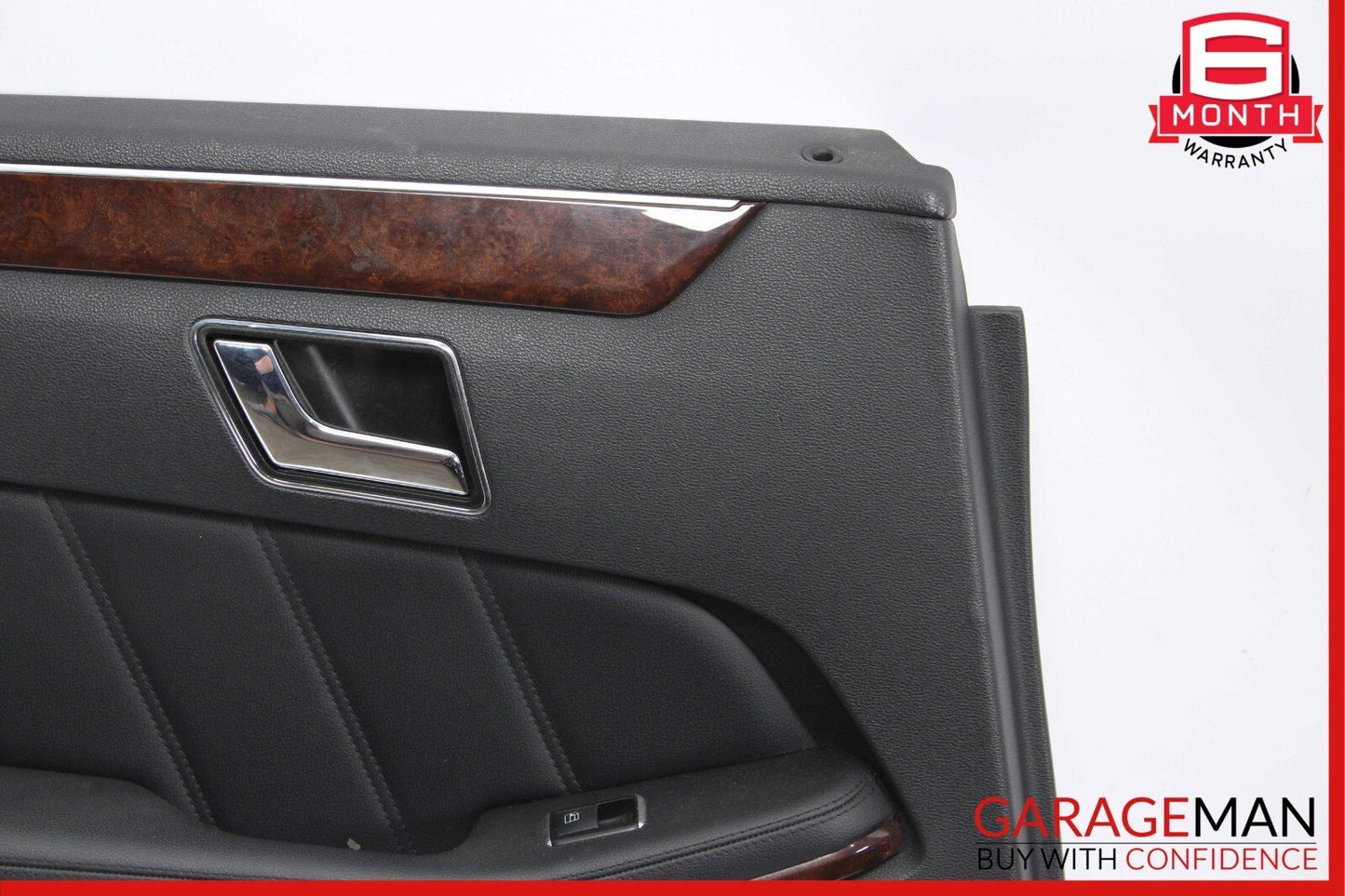 10-13 Mercedes W212 E350 E550 Rear Left Side Interior Door Panel Anthracite