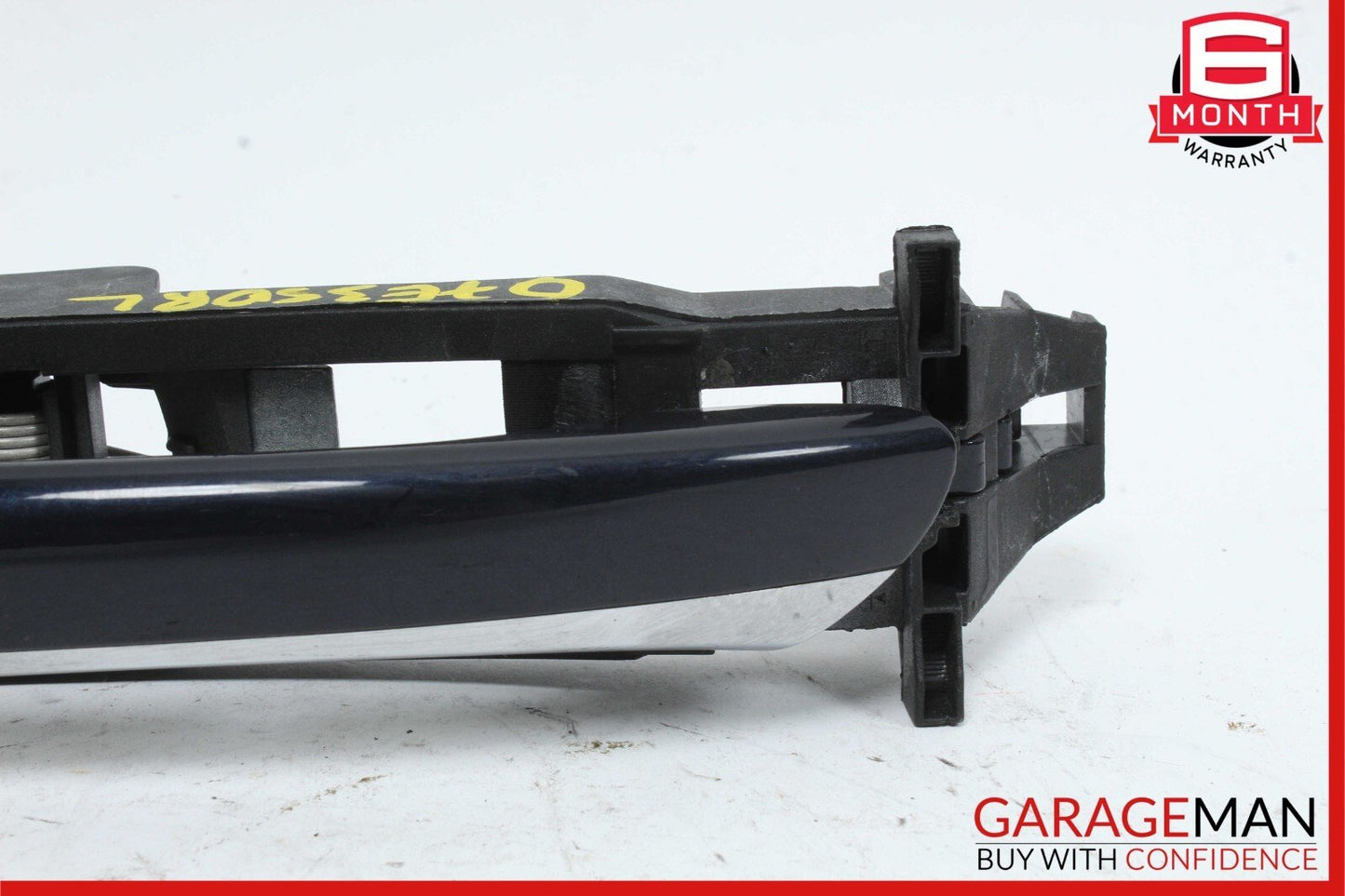 03-09 Mercedes W211 E350 E550 Rear Left Exterior Door Handle Tanzanite Blue