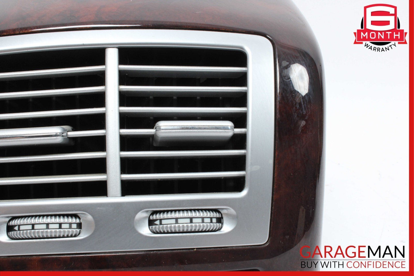07-13 Mercedes W221 S550 Rear Center Console AC A/C Air Vent Trim 2218301054 OEM