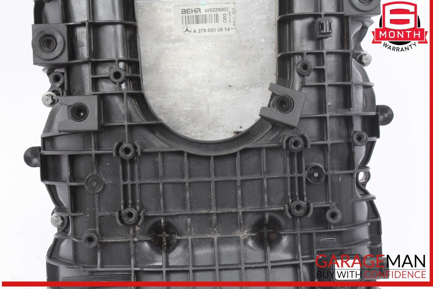 Mercedes W218 CLS550 Air Intake Manifold Distributor Engine Intercooler Radiator