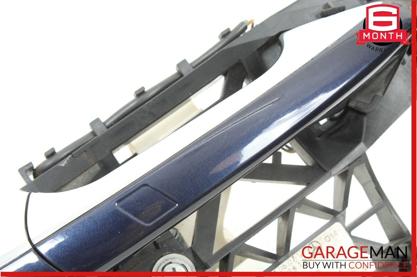 07-13 Mercedes W221 S63 AMG Rear Right Side Exterior Door Handle Keyless Go Blue