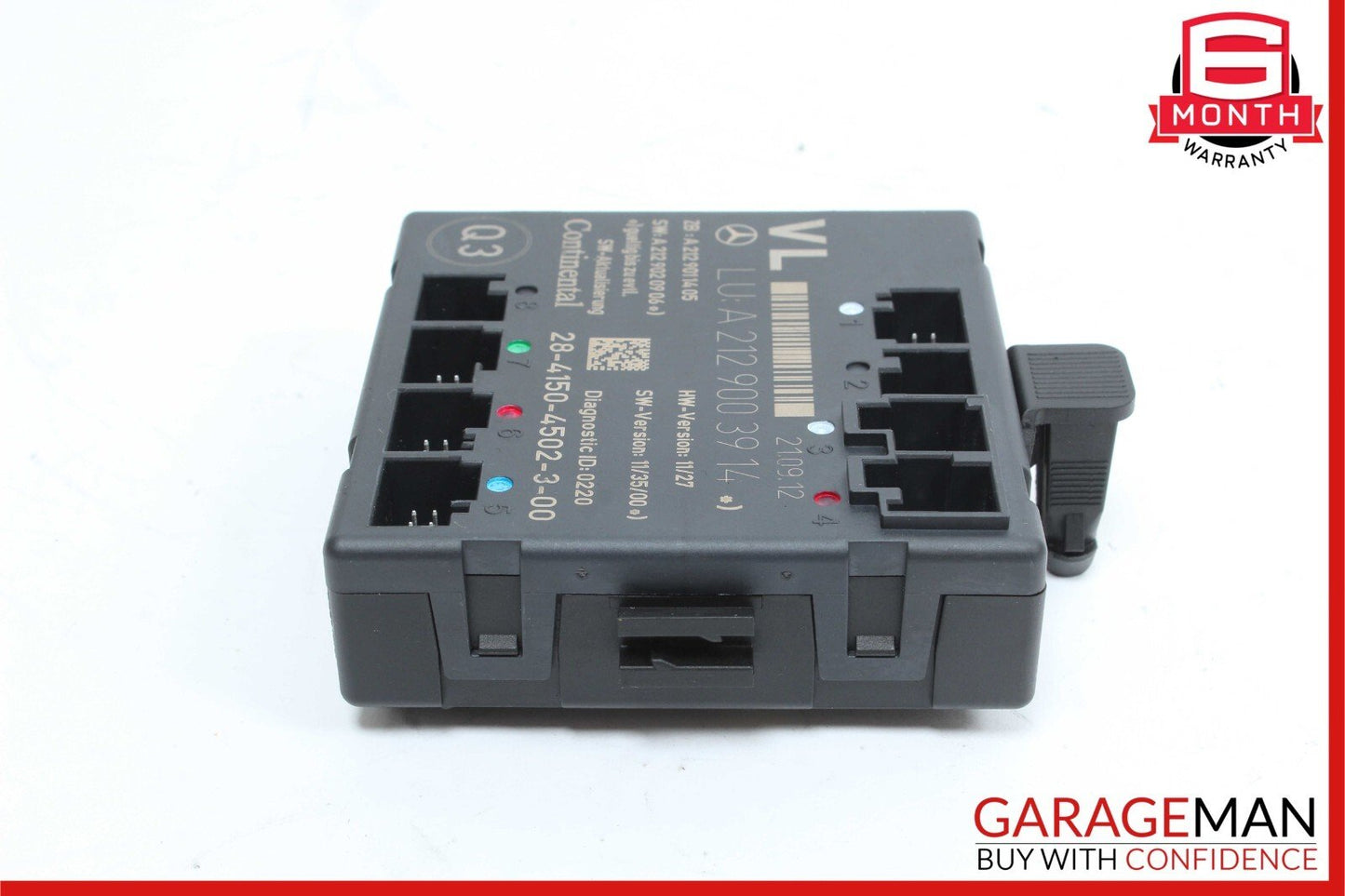 08-18 Mercedes W212 E350 4Matic Front Left Side Door Control Module OEM