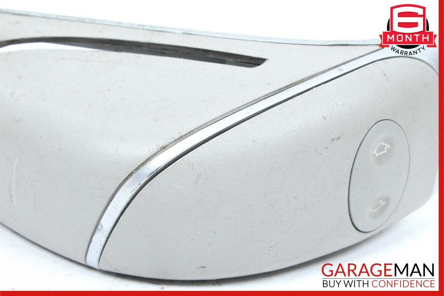 03-06 Mercedes R230 SL500 SL55 AMG Front Left Upper Cushion Seat Belt Trim Gray