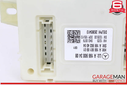 13-19 Mercedes X166 GL450 GLS550 Rear SAM Module Control Unit Signal Acquisition