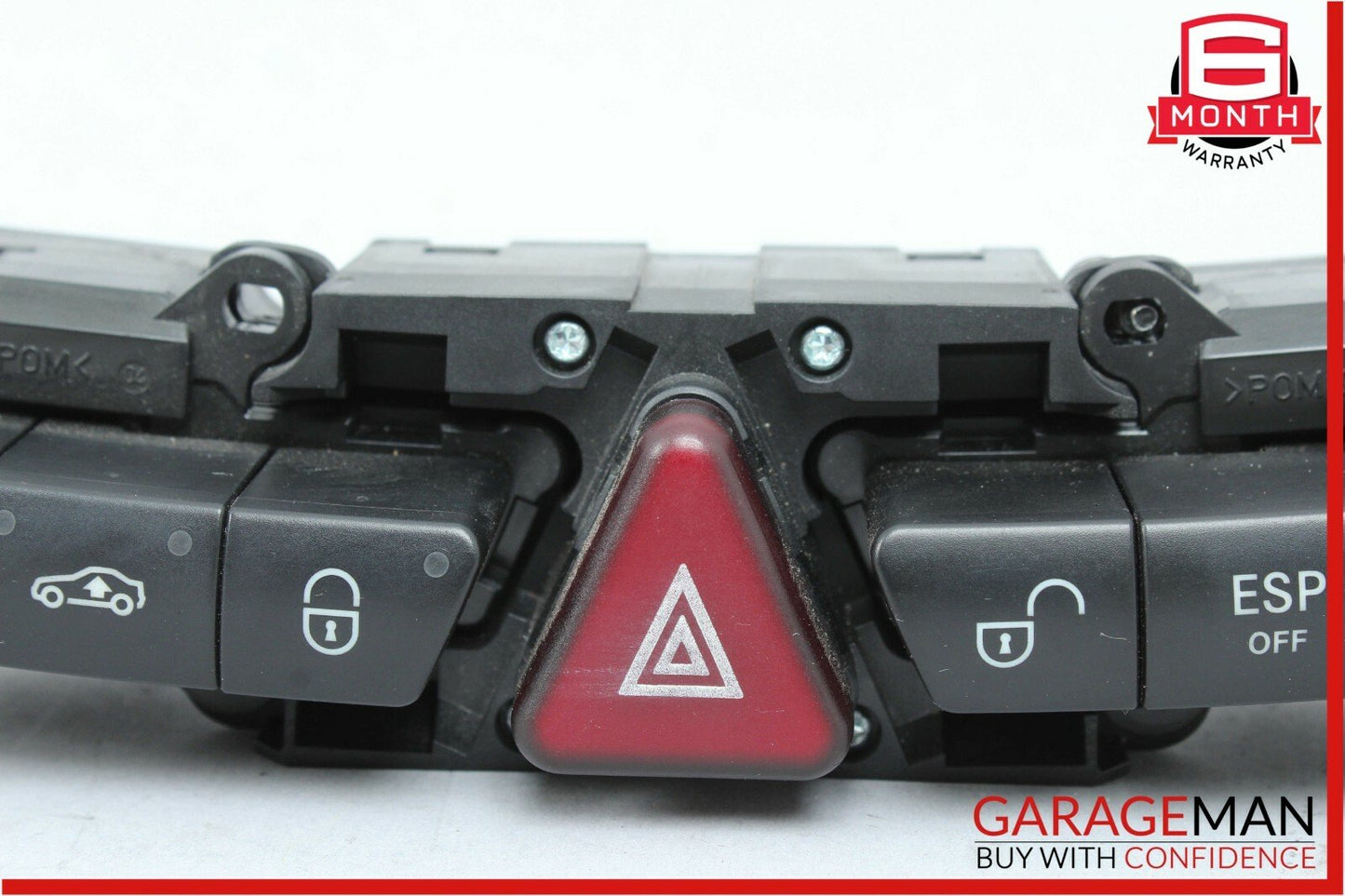 03-06 Mercedes W220 S430 S55 AMG Center Dash Switch ESP Hazard Door Lock OEM