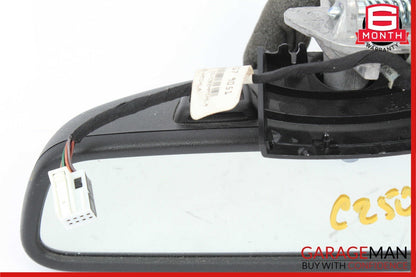 08-14 Mercedes W204 C250 C63 AMG Front Top Upper Rear View Mirror Assy Black