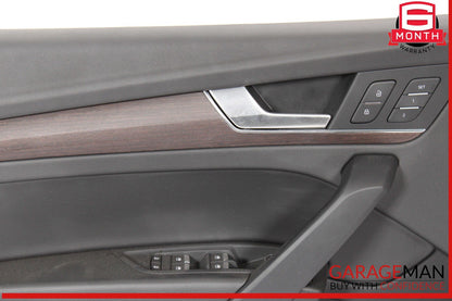 18-25 Audi Q5 Front Left Driver Side Interior Door Panel Cover OEM
