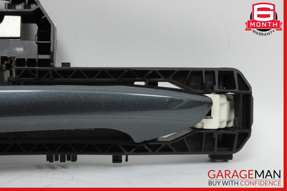 08-17 Mercedes W212 E350 Front Left Side Exterior Door Handle Tenorite Grey