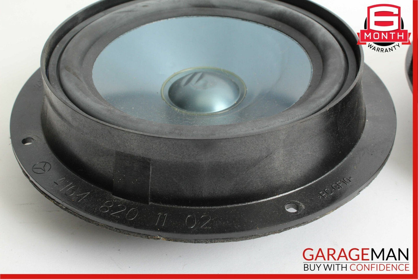 06-12 MercedesW251 R230 Rear Left & Right Door Sound Audio Speakers Set of 2