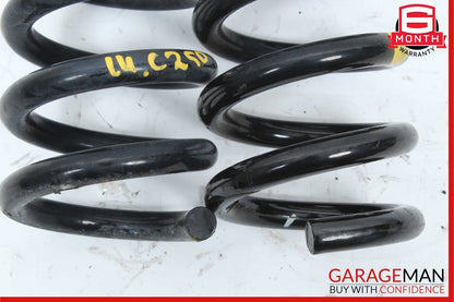 08-14 Mercedes W204 C250 C300 Rear Shock Absorber Suspension Coil Spring Set OEM