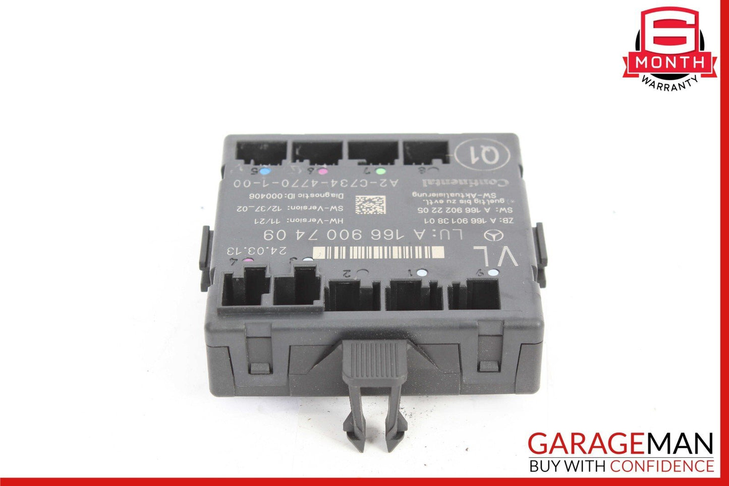 12-20 Mercedes X166 GL450 GLA45 AMG Front Left Side Door Control Module Unit